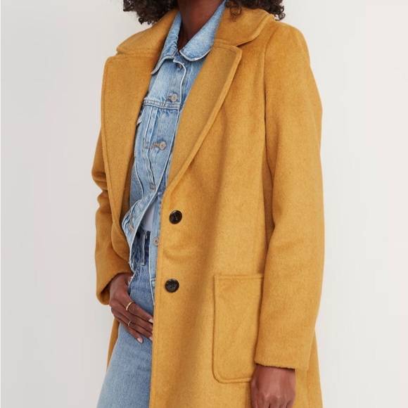 Women’s Old Navy Plus Size XL Soft Brushed Overcoat - Picture 2 of 6